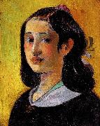 Paul Gauguin The Artist's Mother 1 oil painting on canvas